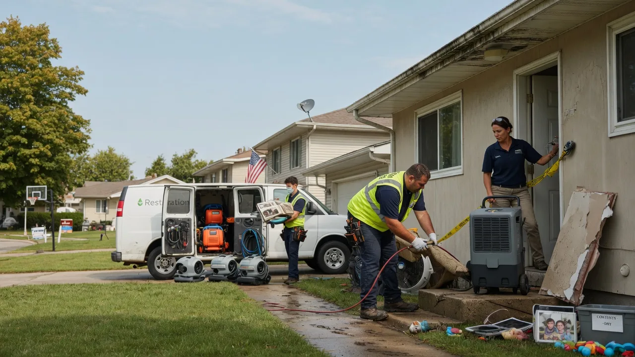 Water Damage Restoration in South Rockwood, MI near me